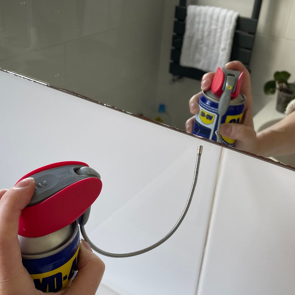 How to repair mirror desilvering