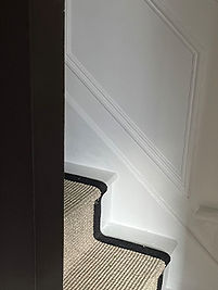 DIY stairs panelling