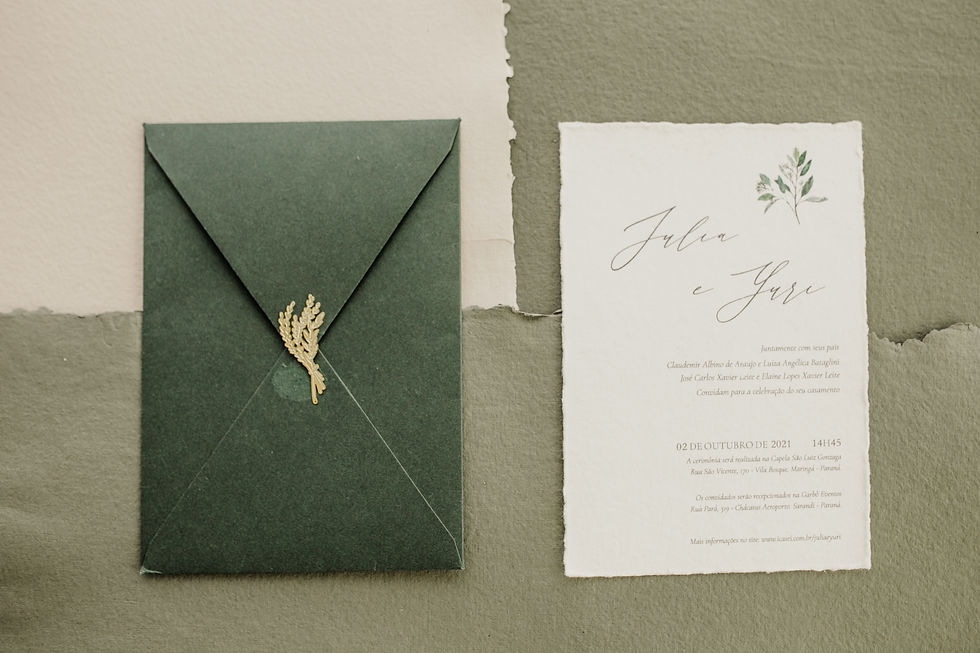 Convite de Casamento Nathalia