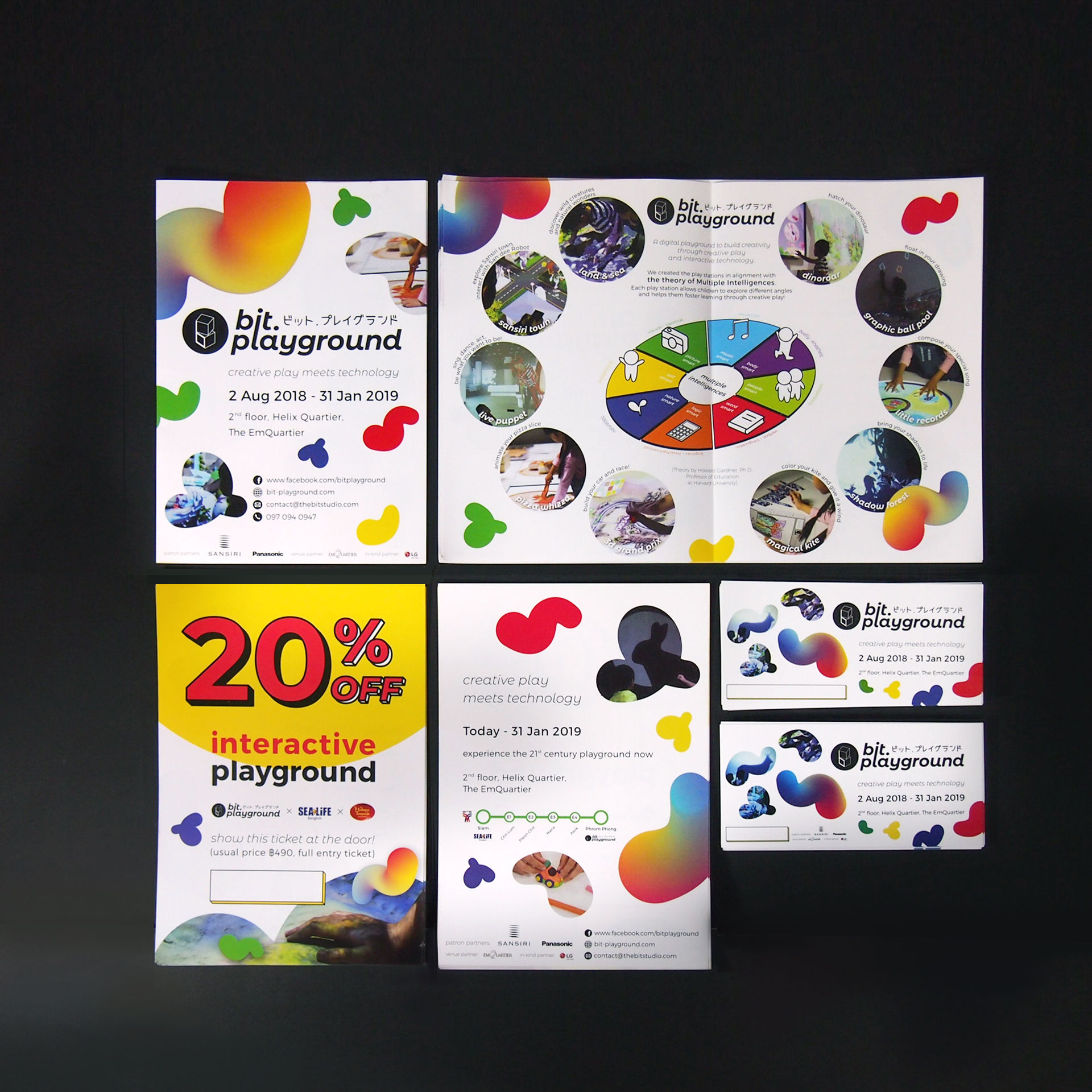ชุดโบรชัวร์ Bit Playground และคูปองส่วนลด 20% สำหรับ Interactive Playground