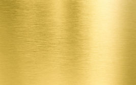 Planchas de acero de oro