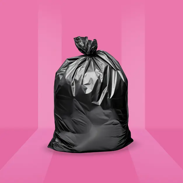 Bolsas negras para basura 