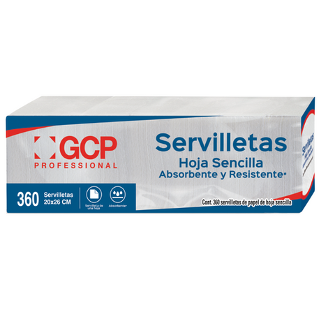 Servilleta GCP Professional Blanca 20/360 servilletas