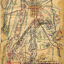 Map of Gettysburg