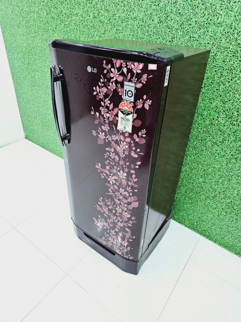 Lg invertor flower design latest model refrigerator 