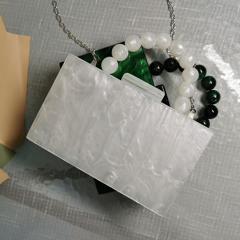 Thumbnail: Pearl Clutch Bags for Women - Evening and Wedding Use