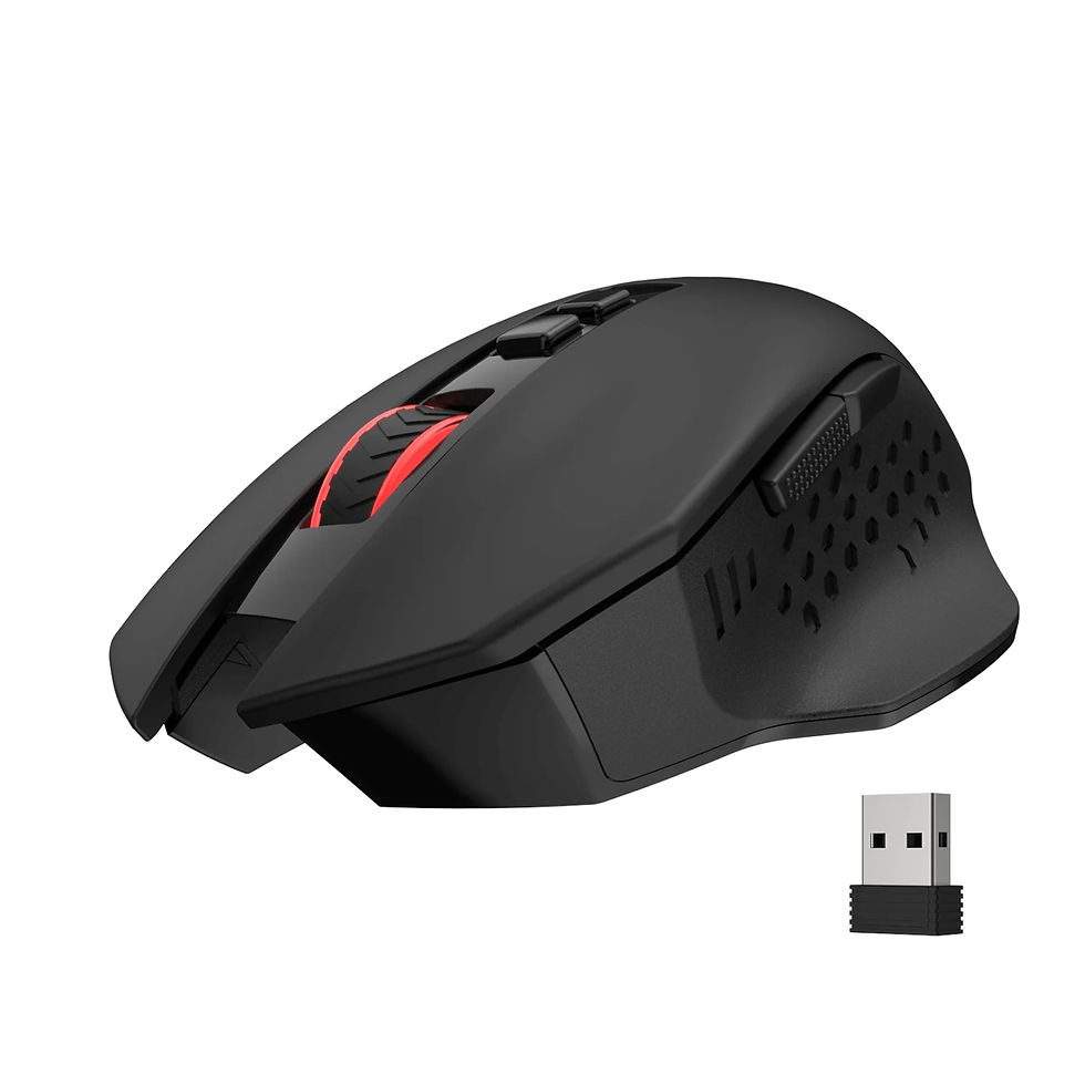 Thumbnail: Redragon GAINER M656  Wireless Gaming Mouse 4000DPI - Black