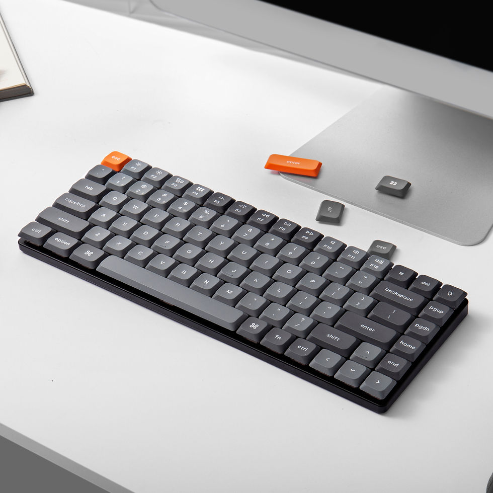 Thumbnail: Keychron K3 Max QMK/VIA Wireless 75% Custom Mechanical Keyboard | BROWN Switche