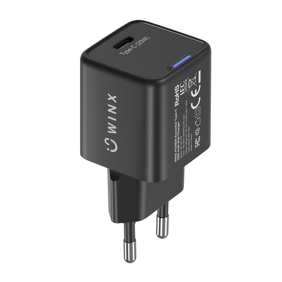 Thumbnail: WINX POWER Essential Type-C 20W GaN Wall Charger