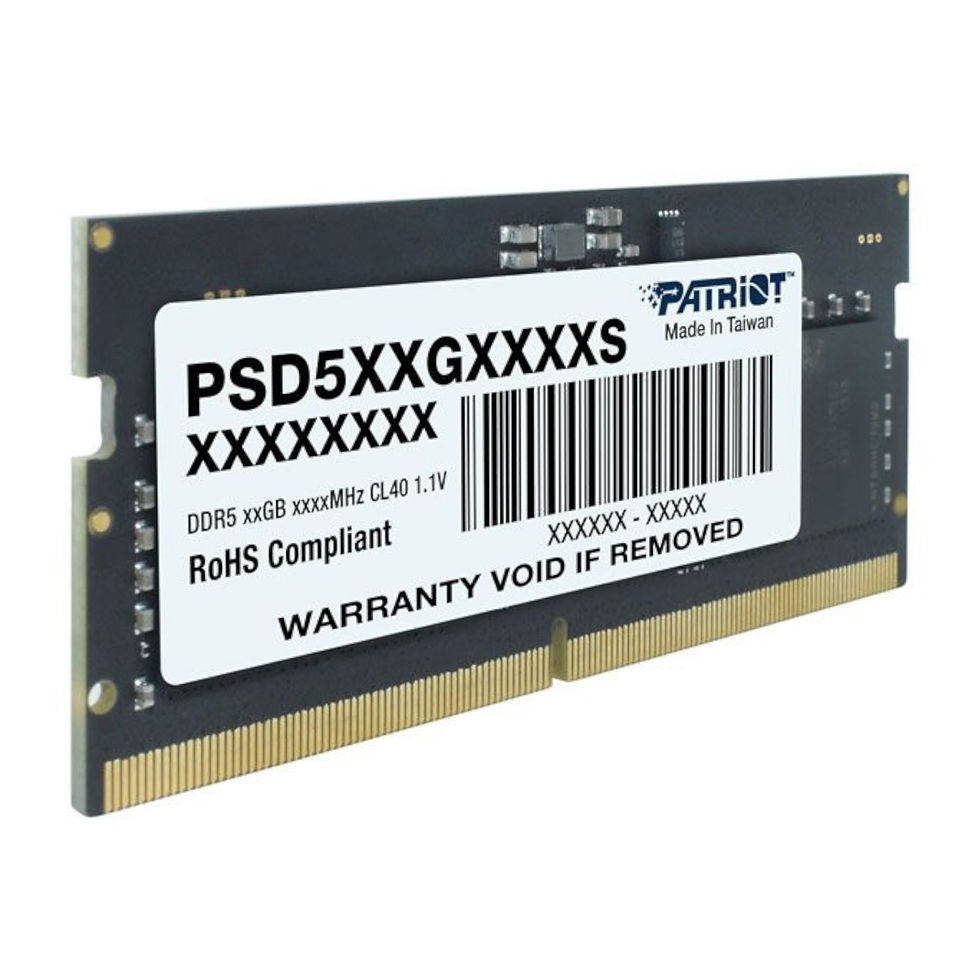 Thumbnail: Patriot Signature Line 8GB 5600MHz DDR5 SODIMM Notebook Memory