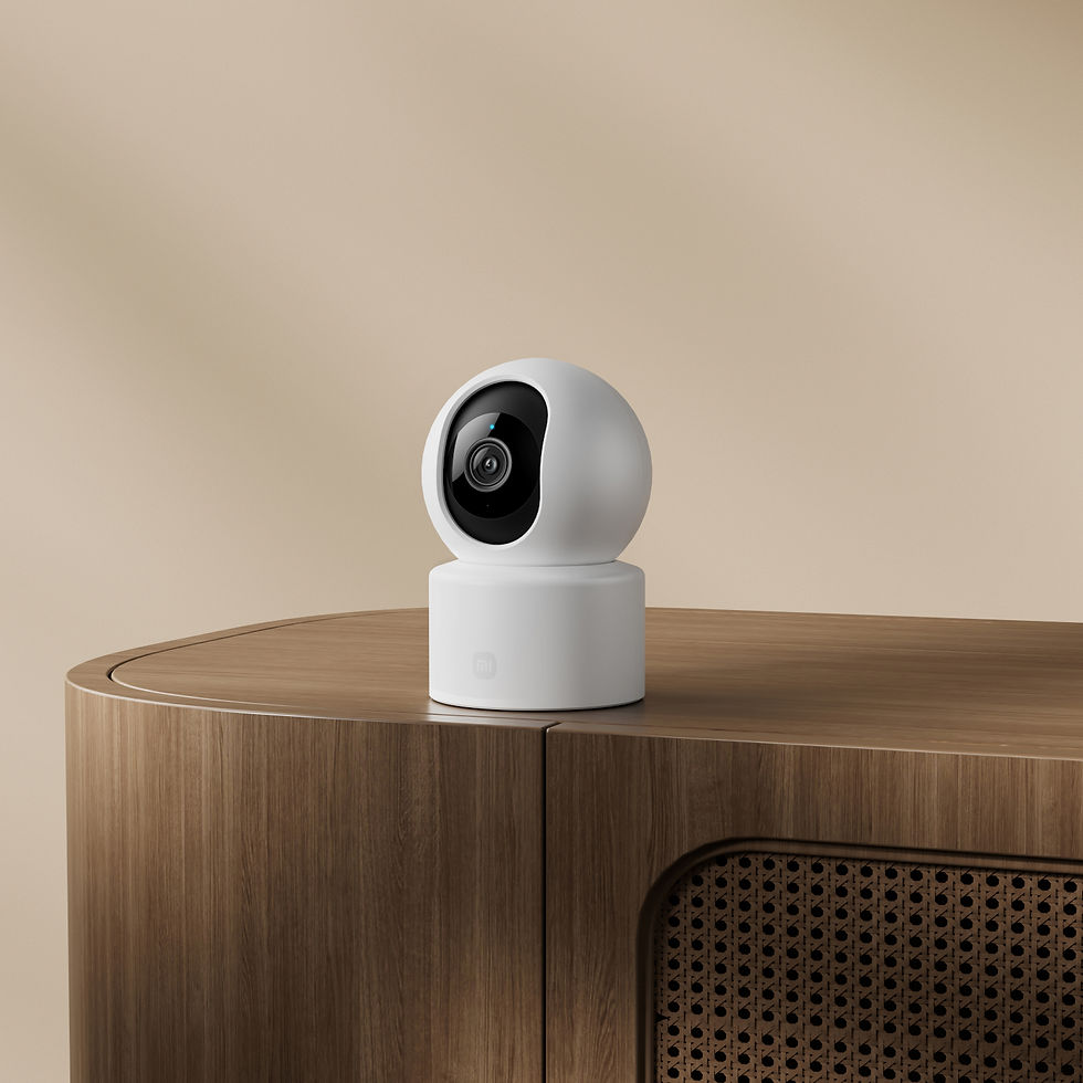 Thumbnail: Xiaomi Smart C201 1080p Indoor Wi-Fi Security Camera – White