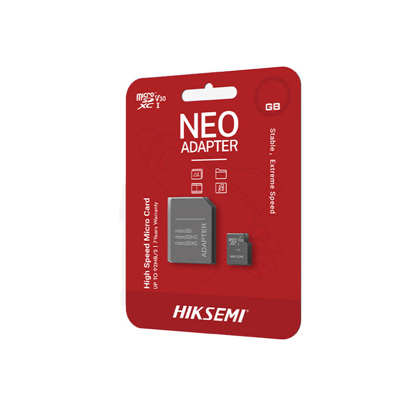 Thumbnail: HIKSEMI C1 64GB Micro SD Card with Adapter