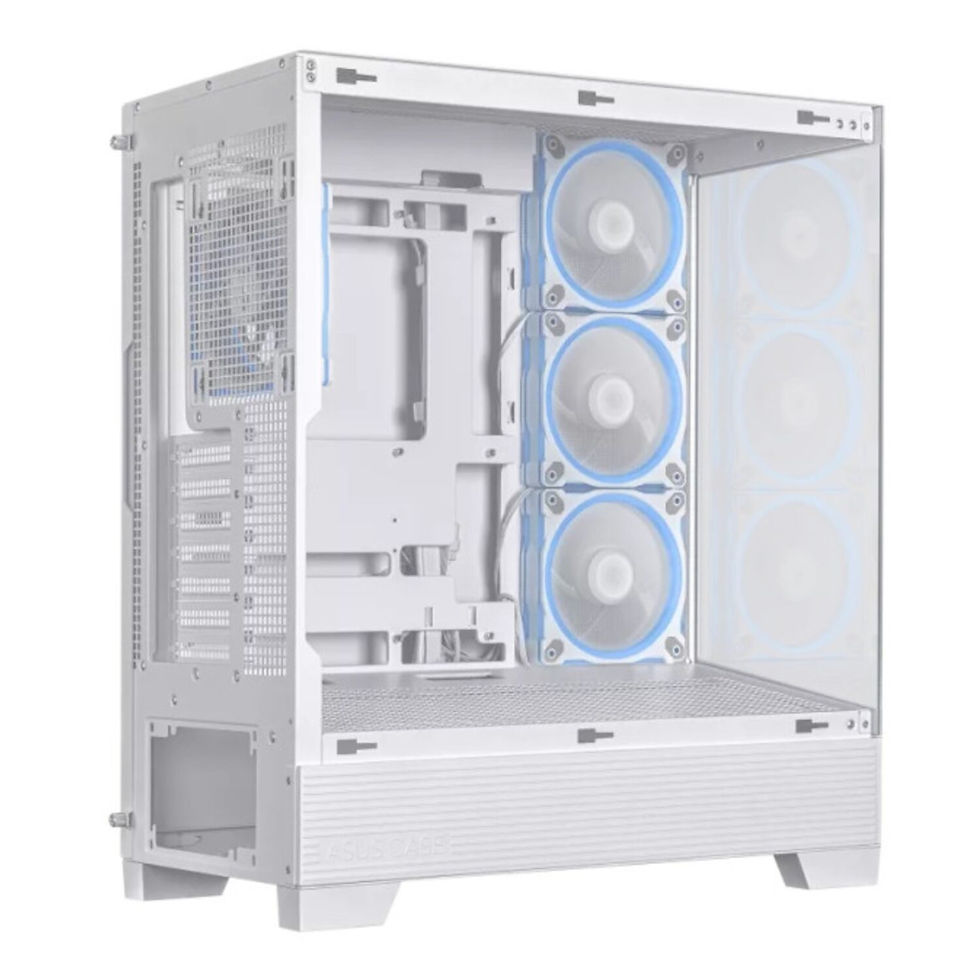 Thumbnail: Asus A31 PLUS Mid Tower ATX Chassis - White