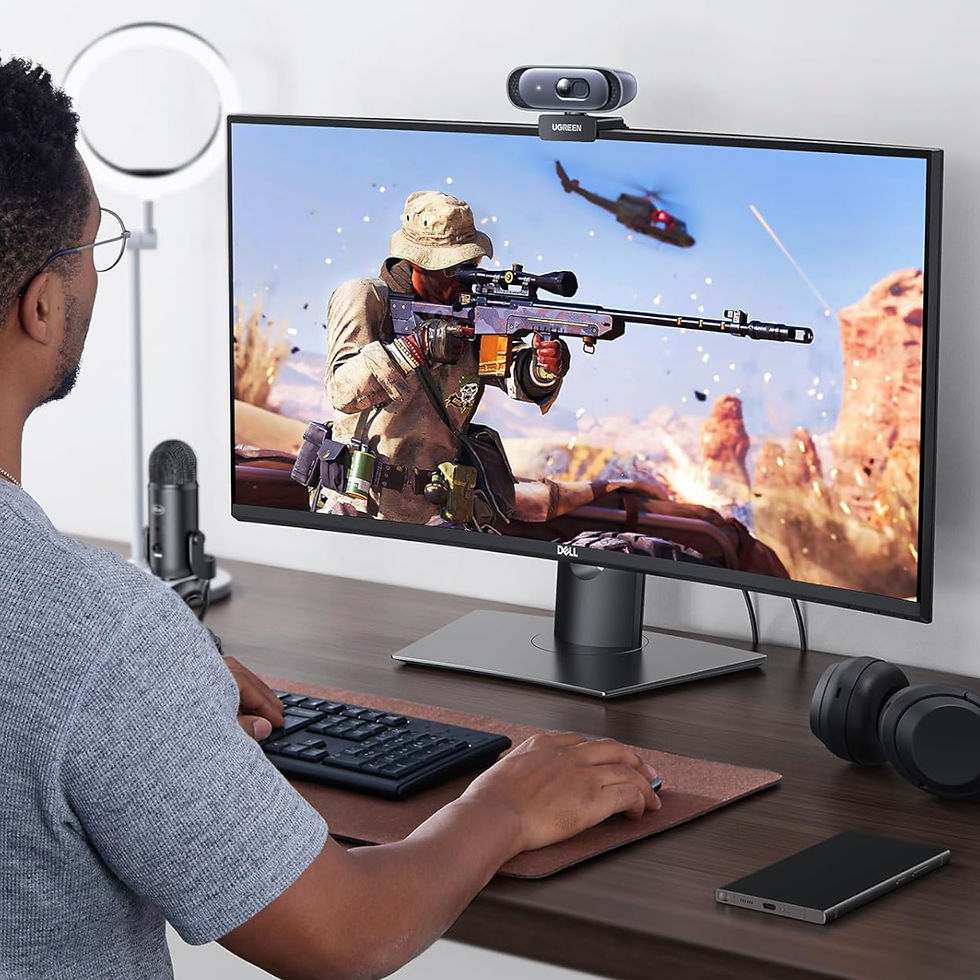 Thumbnail: UGREEN CM778 2K 30FPS Web Camera - Black