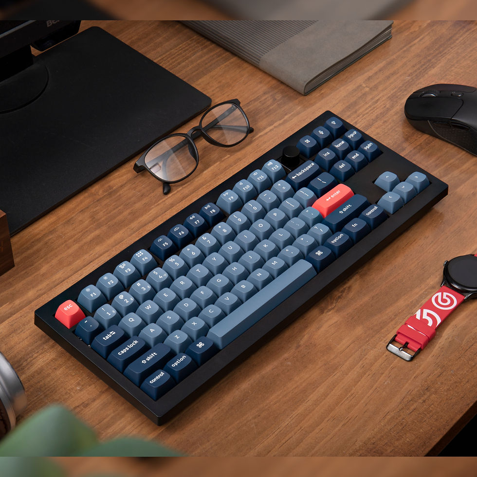Thumbnail: Keychron V3 Max QMK/VIA 80% Wireless Custom Mechanical Keyboard (Red Switch) –