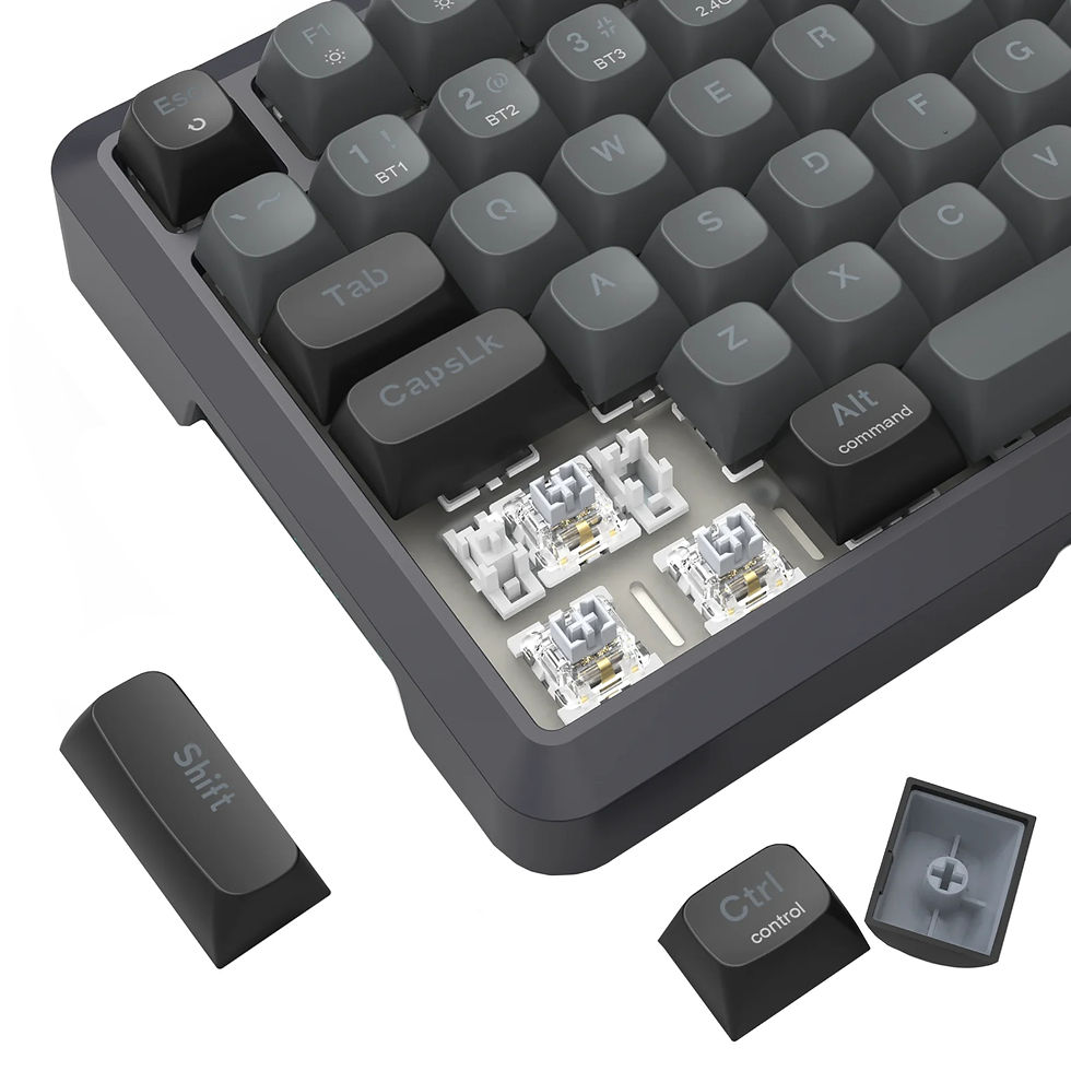 Thumbnail: Redragon BREAGI PRO K688 98+1 Gasket Wireless Mechanical Keyboard (Triple Mode,