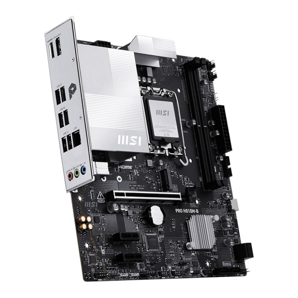 Thumbnail: MSI H810M-B PRO LGA1851 M-ATX DDR5 Motherboard