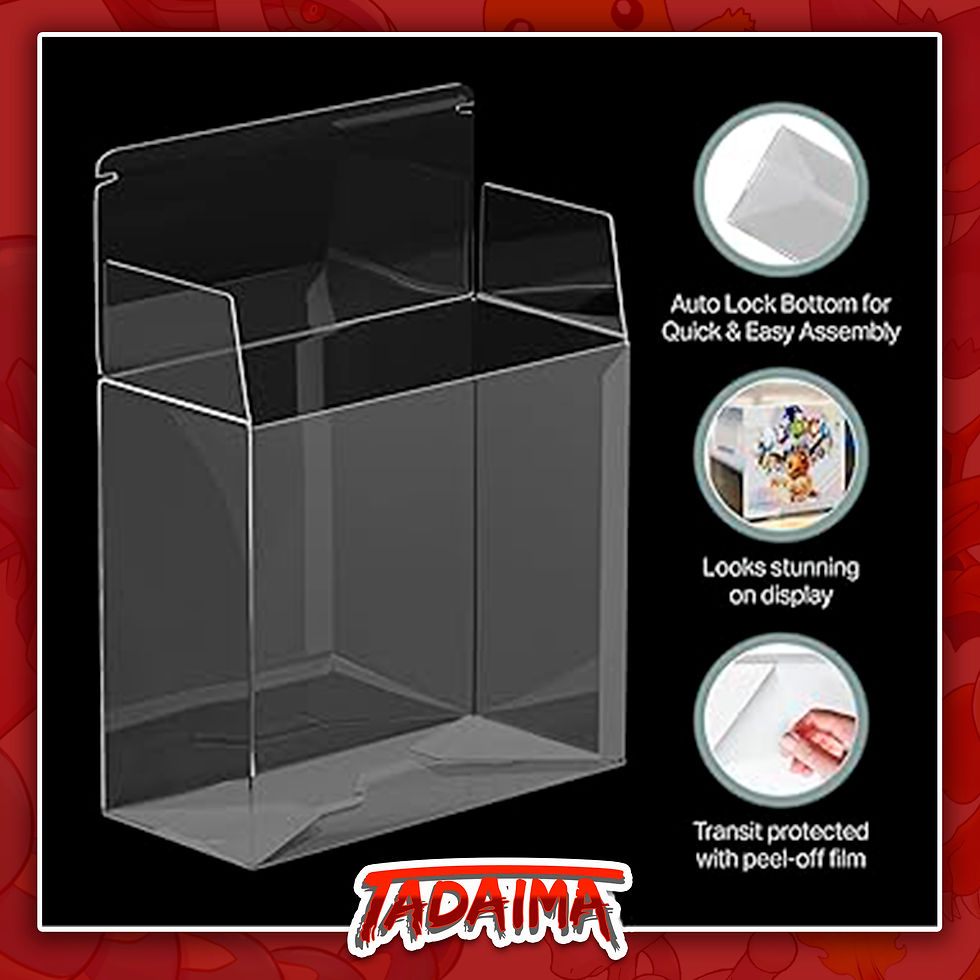 ETB Plastic Protector Pack 10PCS