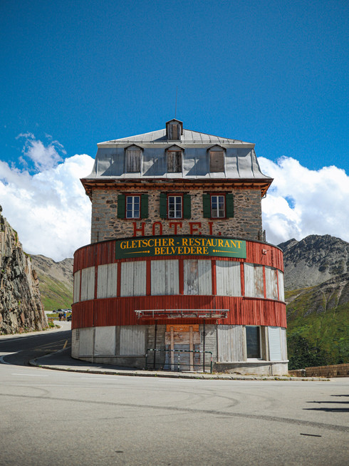 Verlaten Hotel Belvedere