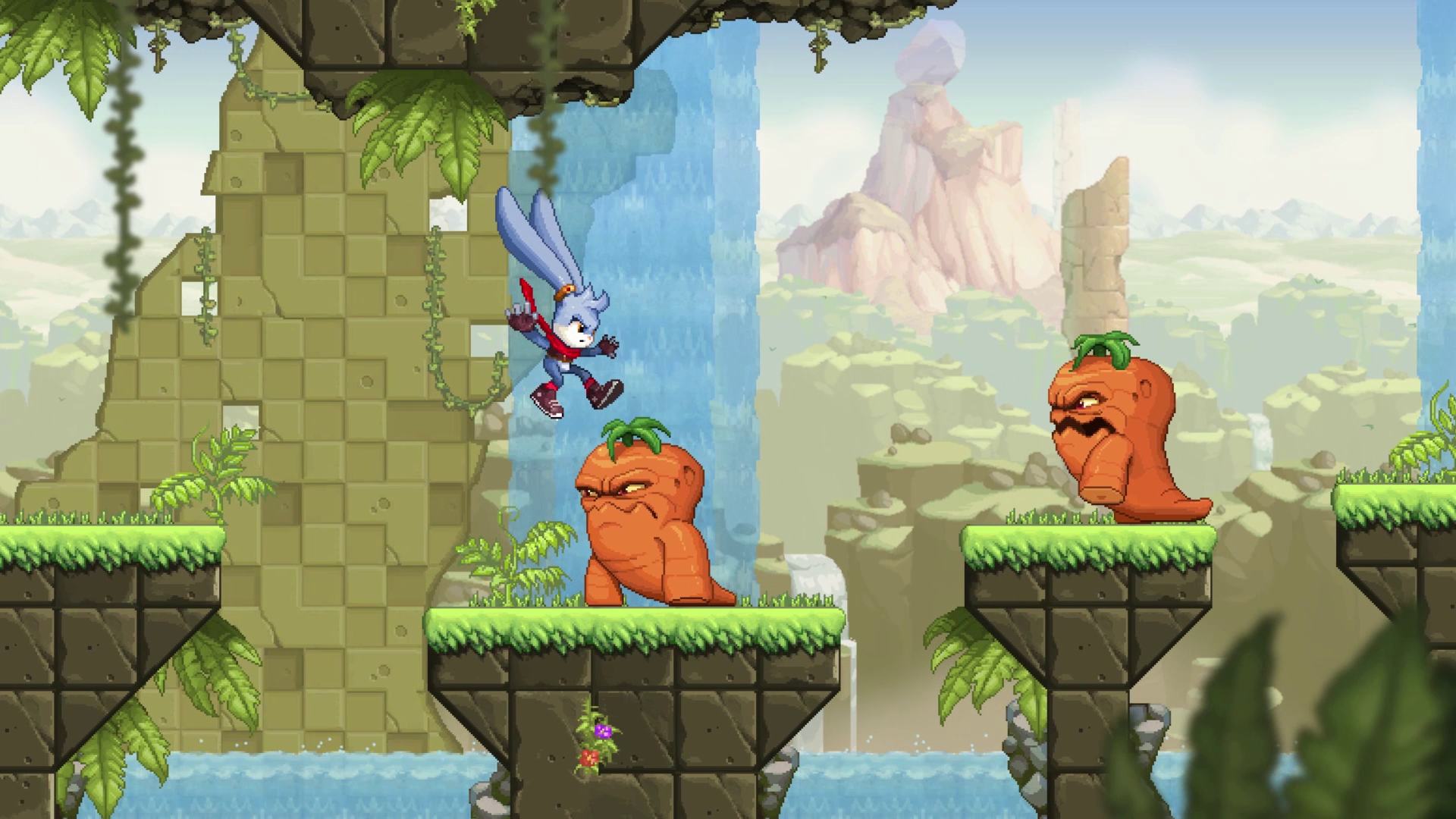 Kaze and the Wild Masks | Retro Platformer Indie Game
