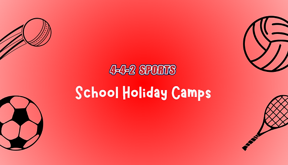 4-4-2 Sports Holiday Camps Banner