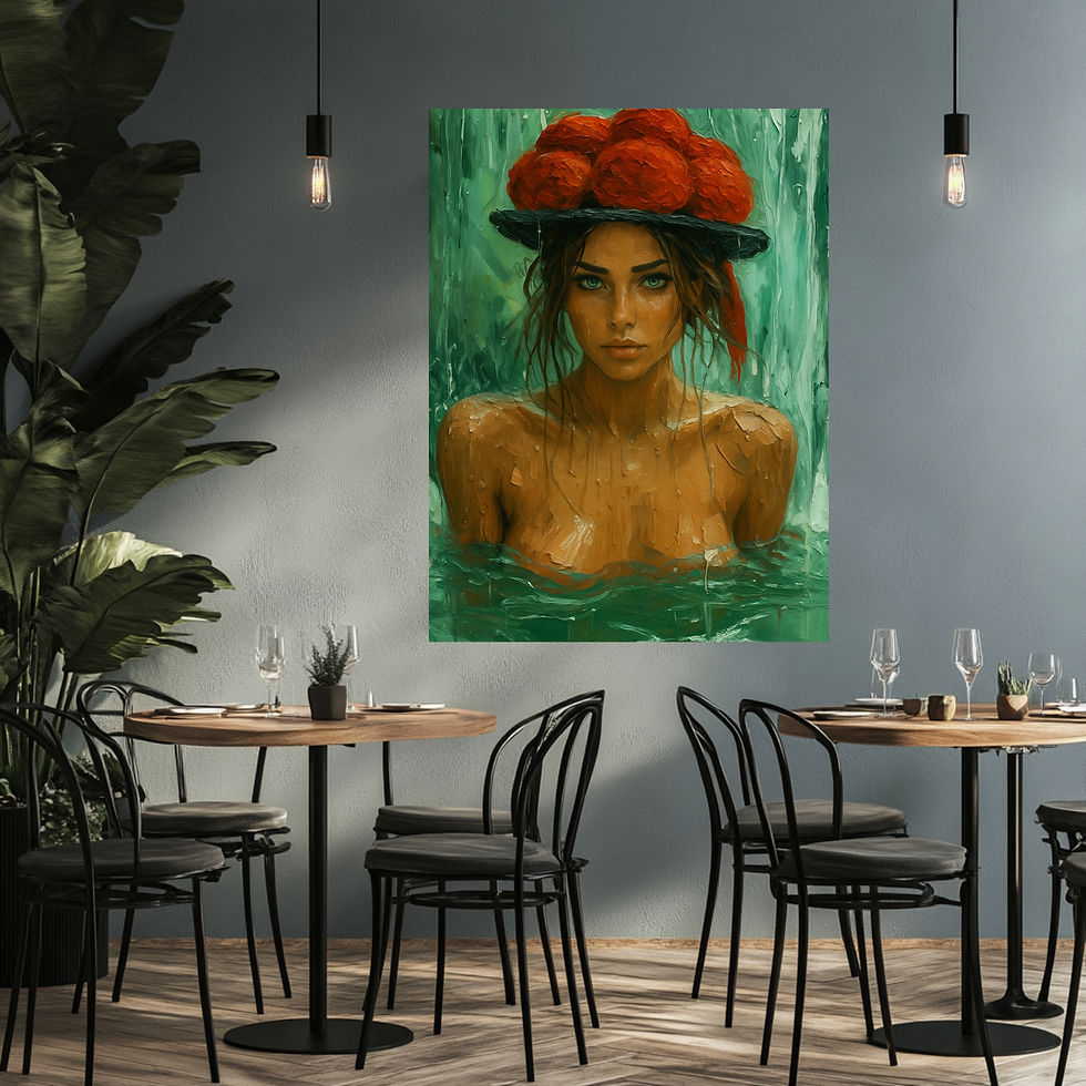 Miniaturbild: Erotisches Kunstbild inspiriert vom Schwarzwald