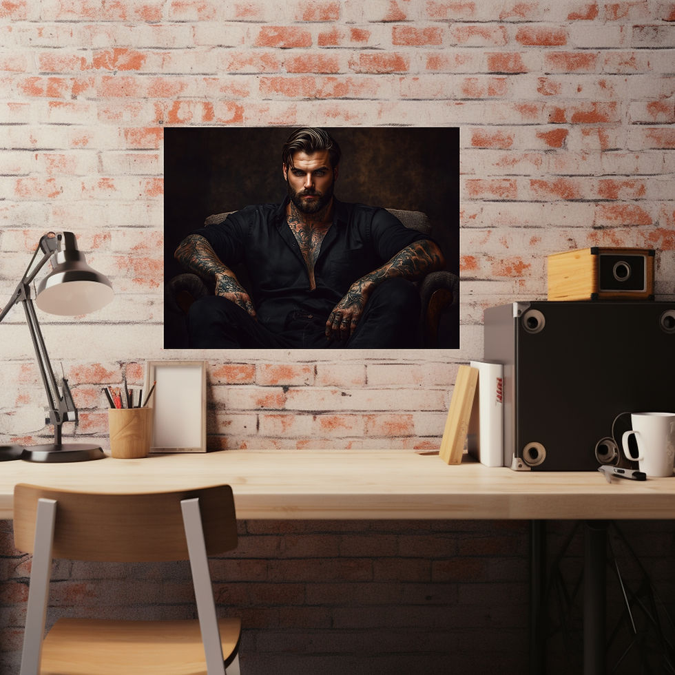 Thumbnail: Heimatbursche Martin – kraftvolle Eleganz auf Leinwand und Poster