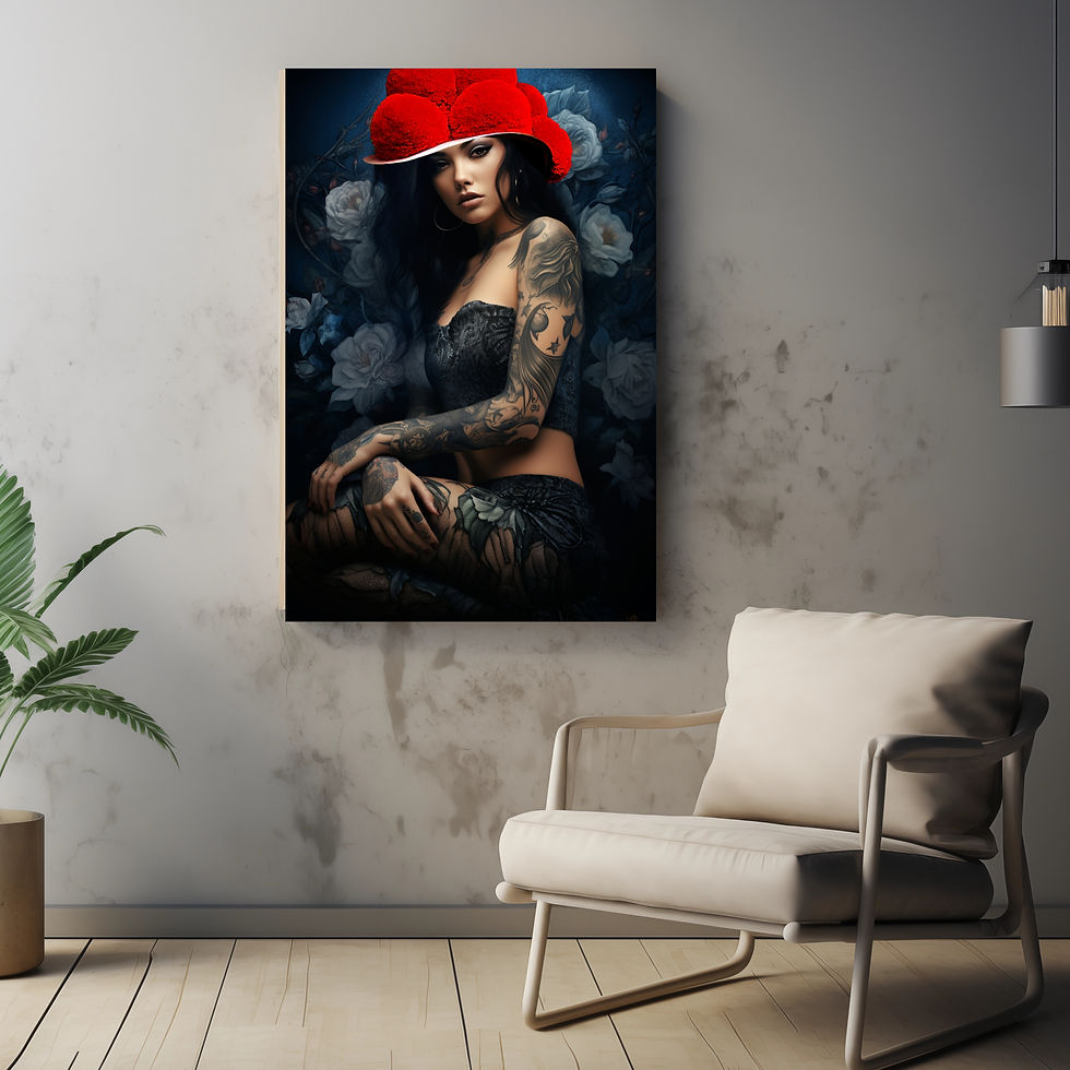 Miniaturbild: Kunstvoller Ausdruck: Leonie als Symbol für die Anziehungskraft des Schwarzwaldes