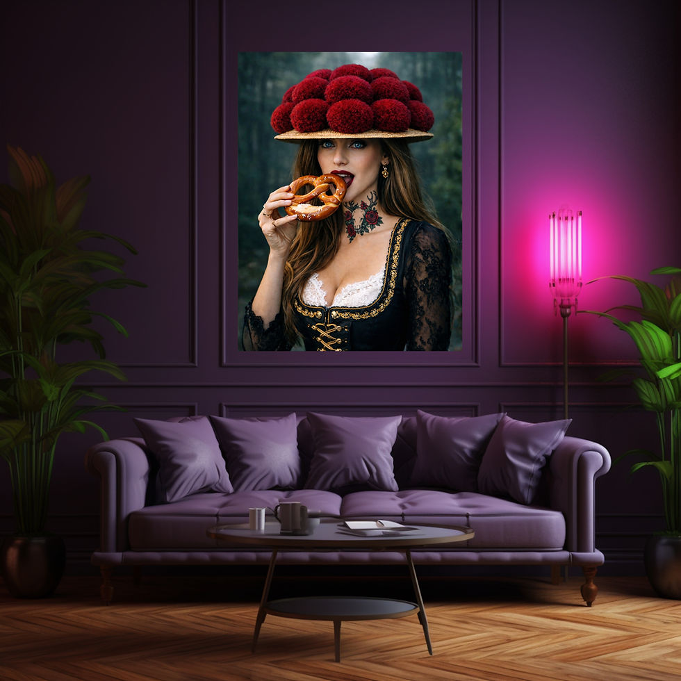 Miniaturbild: Dekoratives Wandbild für Café, Küche oder Wohnbereich