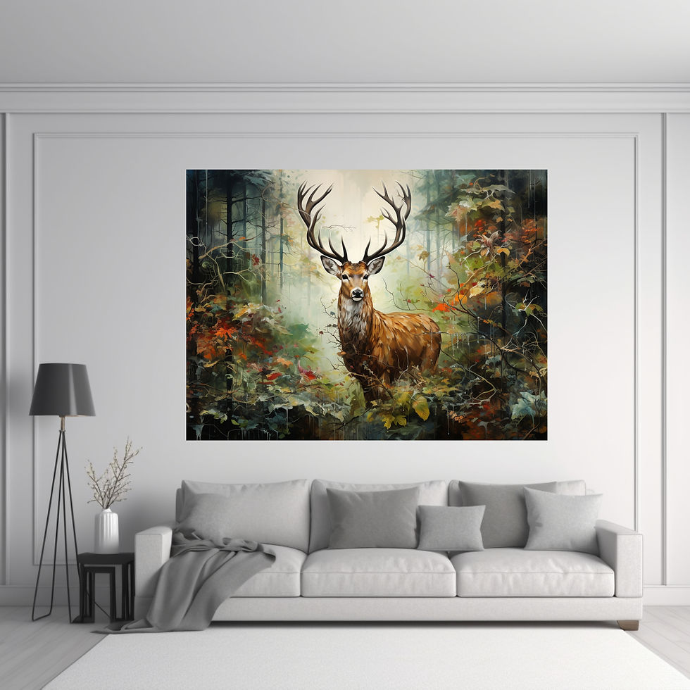 Handgemalte Kunstwerke für eine besondere Atmosphäre in deinem Zuhause