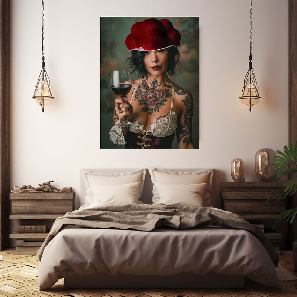 Miniaturbild: Celestes Kunst: eine Verbindung von Wildblumenwiesen und geheimnisvollen Wäldern