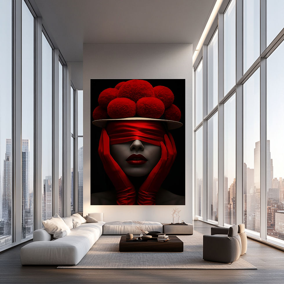 Miniaturbild: Blind Love Wandbild Schwarzwald Bollenhut