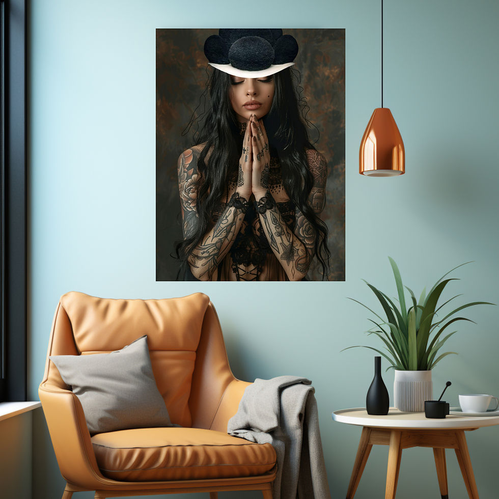 Miniaturbild: Becky als Poster oder Leinwand: Ein Hingucker für jeden Raum