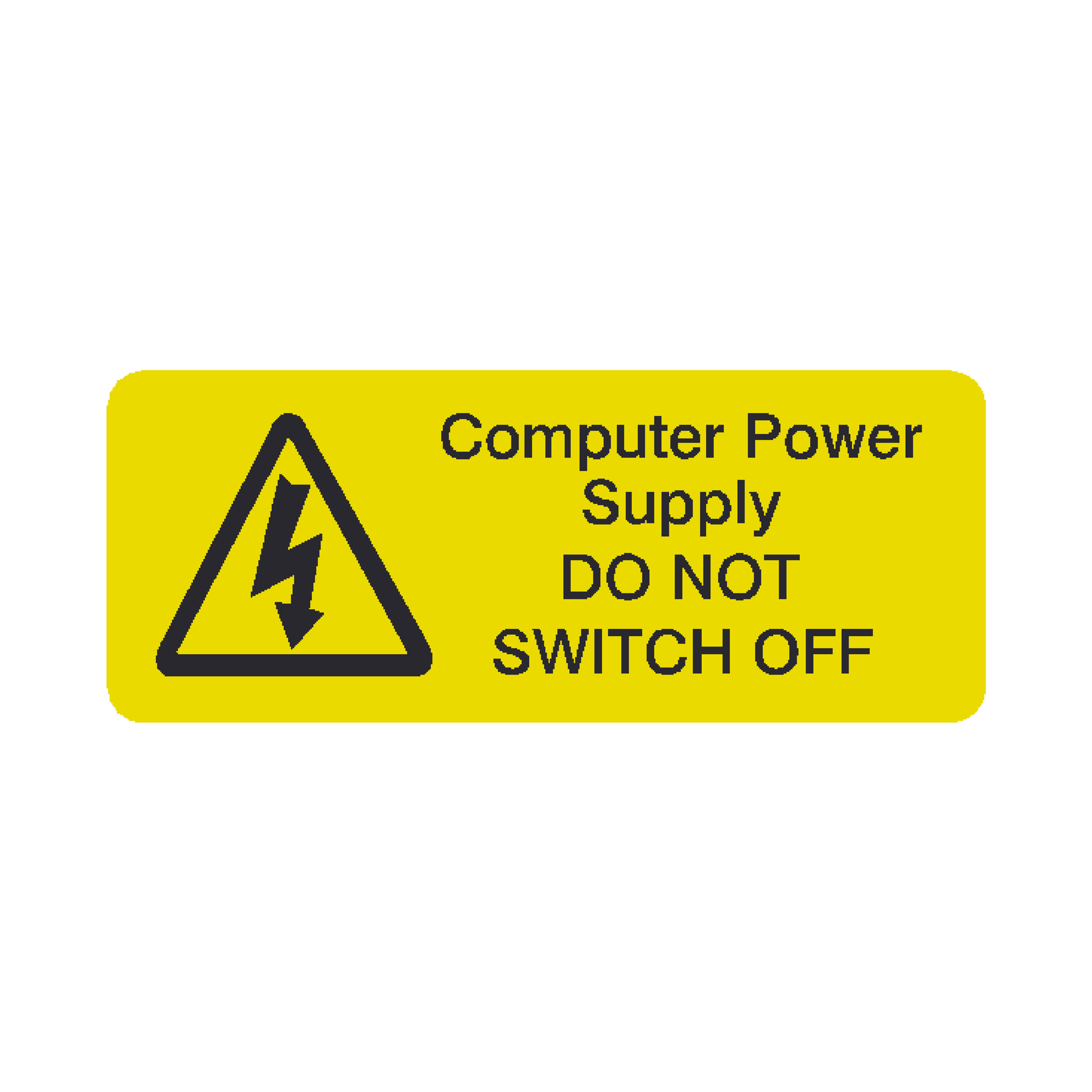 PC Power supply Labels
