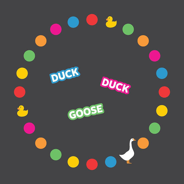 duck duck goose playground marking