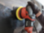 scratches being removed from paintwork