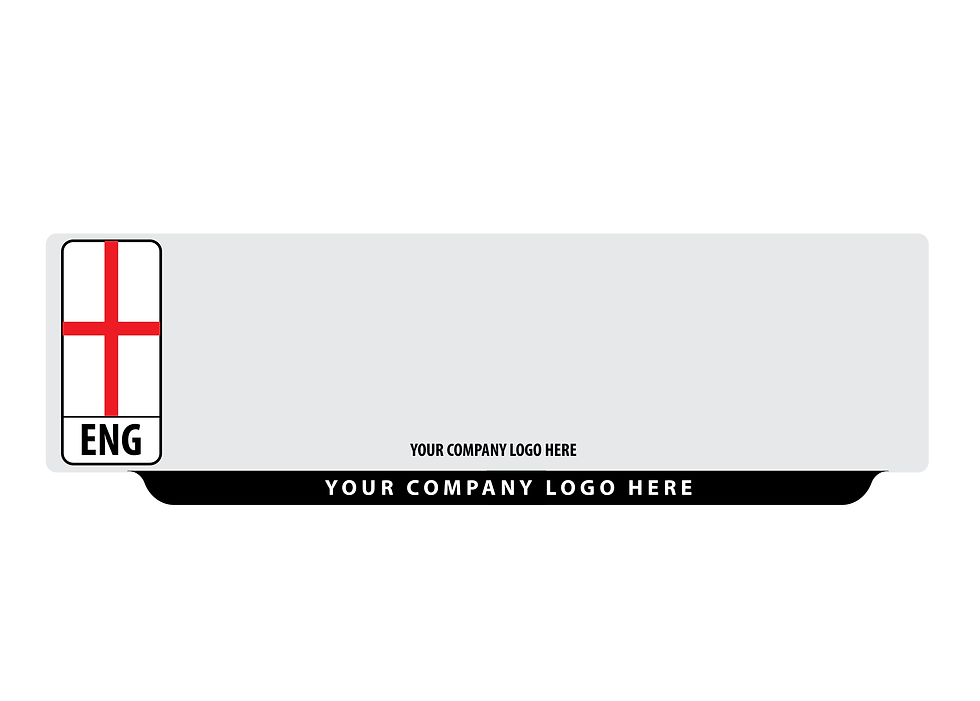 Thumbnail: Pre-Printed Lipped White Reflective