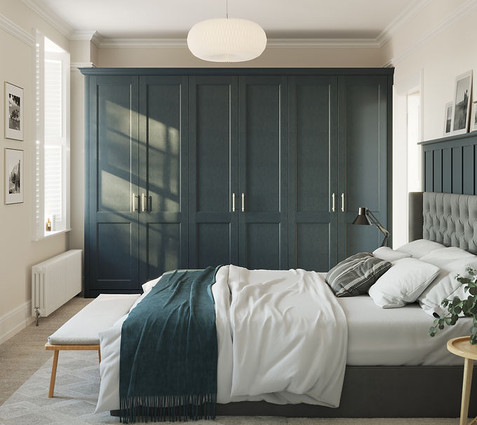 Chapter Hartforth Blue bedroom
