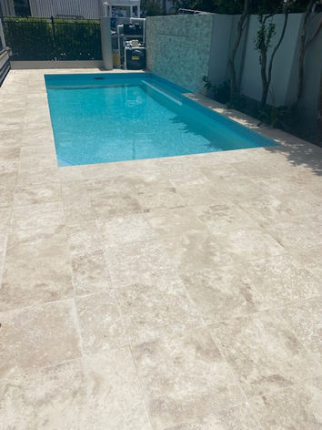 Renovated pool