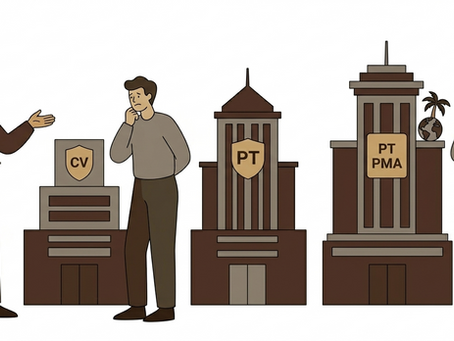 CV, PT, or PT PMA? — A Practical Guide to Choosing the Right Business Structure in Bali