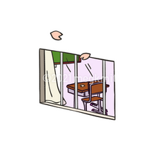 卒業のイメージイラスト_放課後