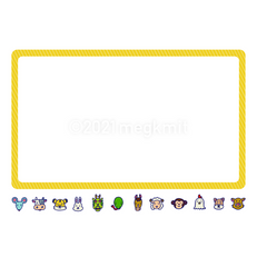 十二支動物フレーム