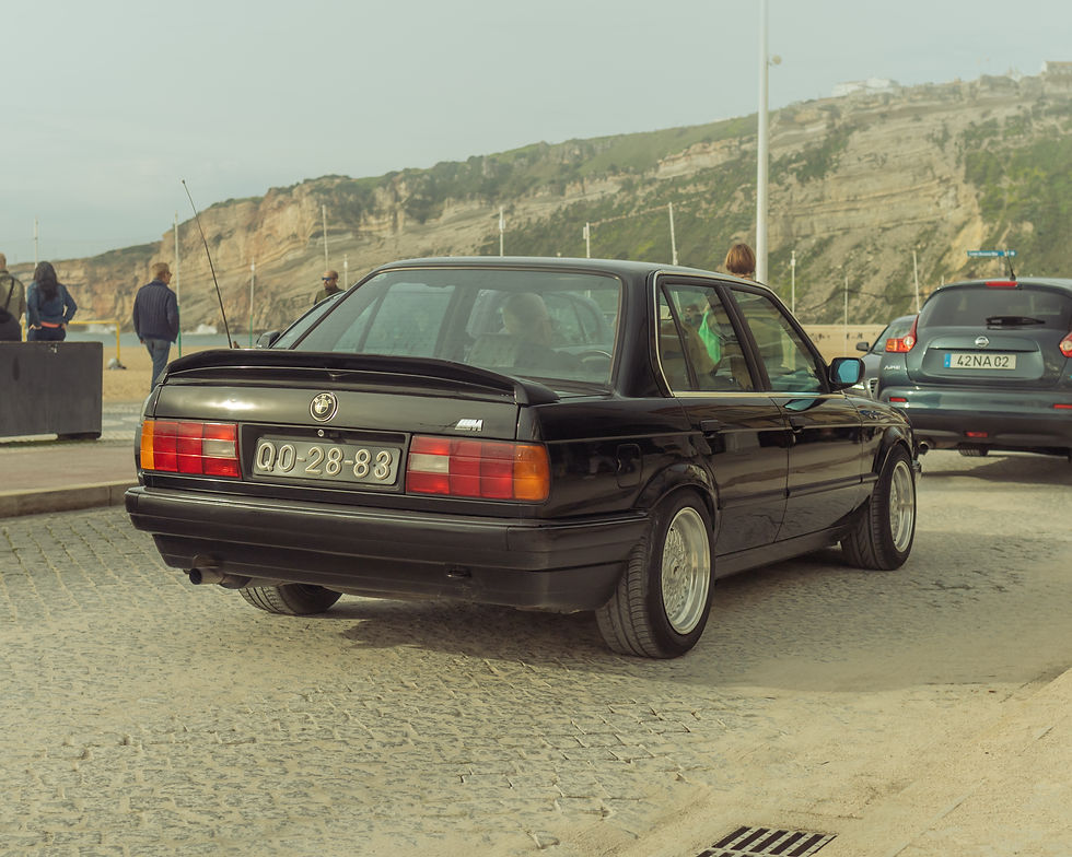 Classic Bmw E30 with Mtech 2 rear bumper.