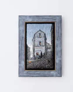 Прогулки в тумане. Лакост. 2022 г. Прованс. 2022 г.