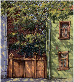 "Старые ворота на Зачатьевском"