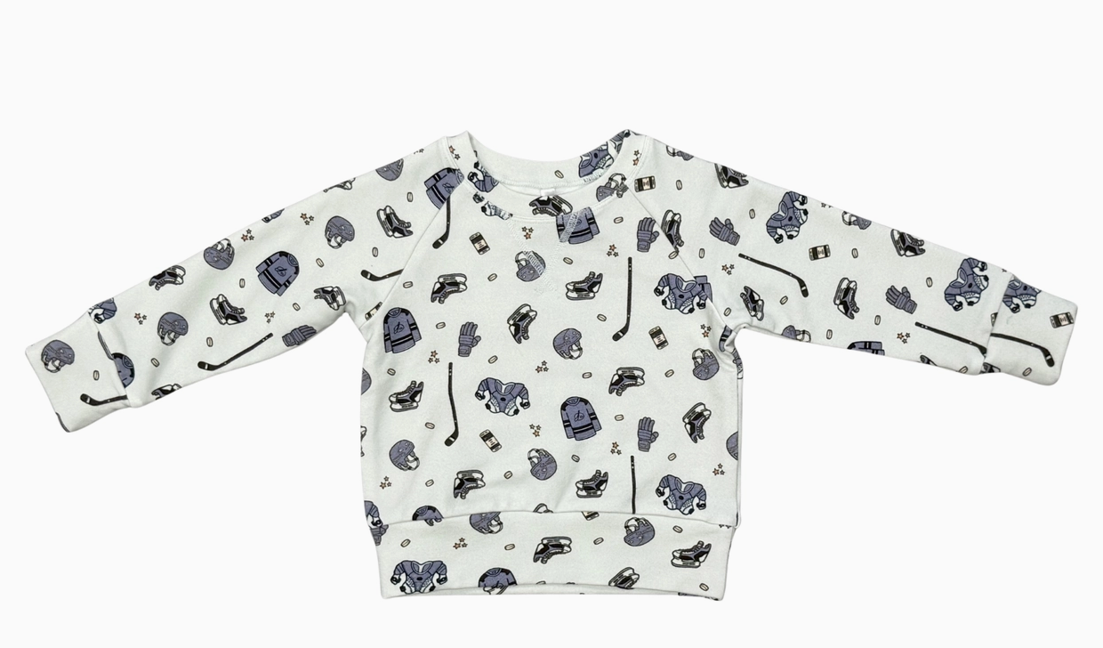 Babysprouts Boy's Hockey Crew Neck
