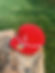 Red and White Rope Logo Cap