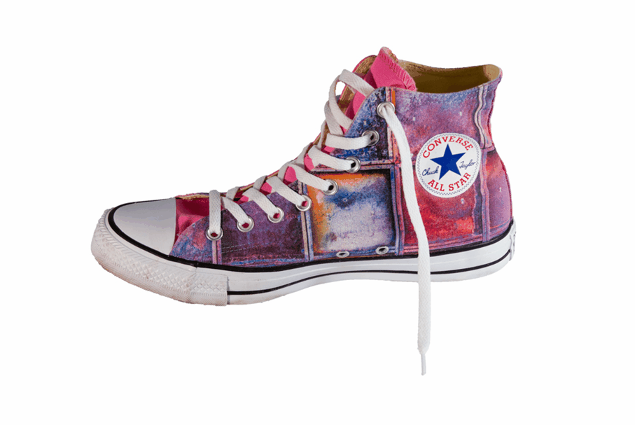 Thumbnail: "Shooting the Deuce" High-top chucks