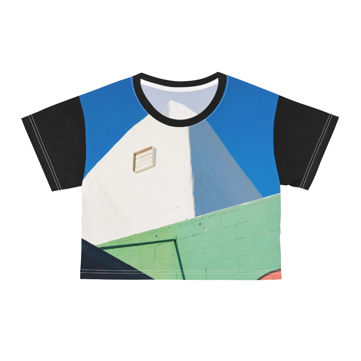 This! Urban Abstract Crop Tee