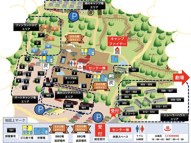 森と湖の楽園_全体マップ